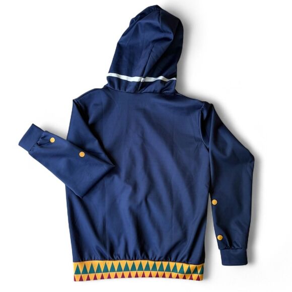 Anime Cartoon Cosplay JoJo's Bizarre Hooded 3D Printed Zipper Jacket Medium M - Picture 3 of 5